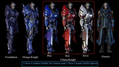 Morning's Combat Outfits for Garrus LE2