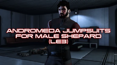 Andromeda Jumpsuits for Male Shepard (LE3)