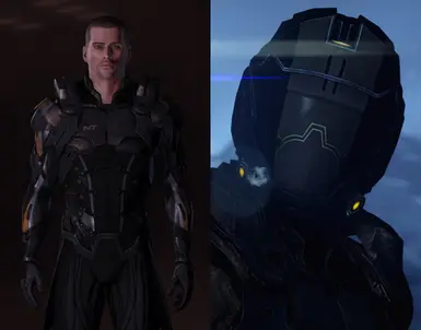 Helmetless N7 Slayer armor (tintable)