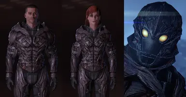 Helmetless Collector armor