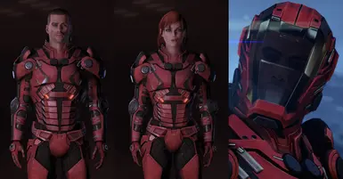 Helmetless Inferno armor