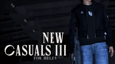 New Casual Outfits III for Femshep (MELE3)