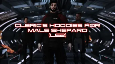 Cleric's Hoodies for Male Shepard (LE2)