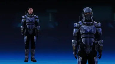 Kaidan's Grey Armor