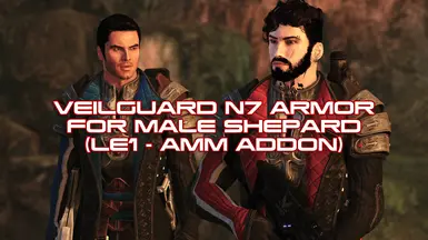 Veilguard N7 Armor for Male Shepard (LE1 AMM ADDON)