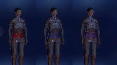 Paragon of Leadership - L-&gt; R (N7, Alliance, Spectre)