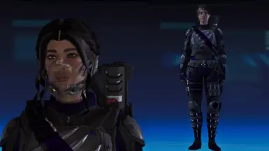 Alliance Shade Armor &amp; Breather (FemShep)