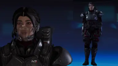 N7 Commando Armor &amp; Breather (FemShep)
