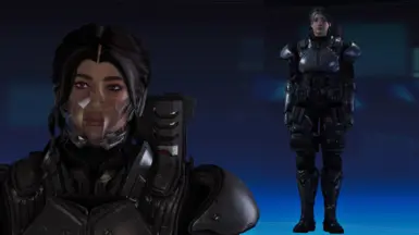 Stealth Commando Armor &amp; Breather (FemShep)