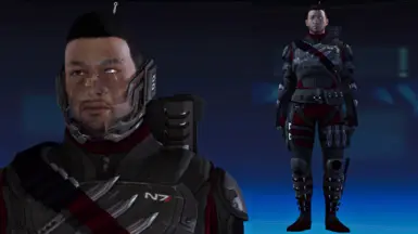 N7 Shade Armor &amp; Breather (MShep)
