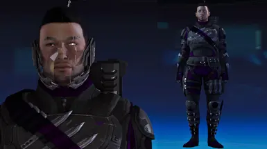 Spectre Shade Armor &amp; Breather (MShep)