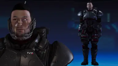 N7 Commando Armor &amp; Breather (MShep)