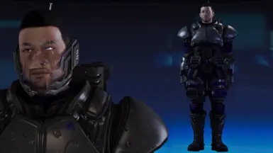 Alliance Commando Armor &amp; Breather (MShep)