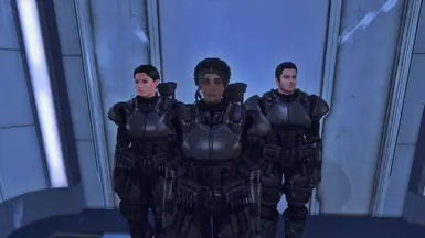 Some high-quality matching squads in Commando Armor!
