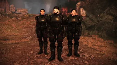 Some high-quality matching squads in Commando Armor! - courtesy of clericofshadows