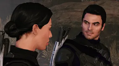 Ash &amp; Kaidan in Shade Armor - courtesy of clericofshadows