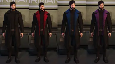 Male Shepard - Turtleneck Wanderer's Coat