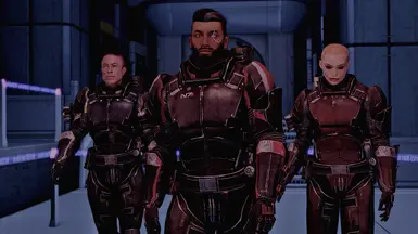 Mira's Shepard + Jack &amp; Zaeed