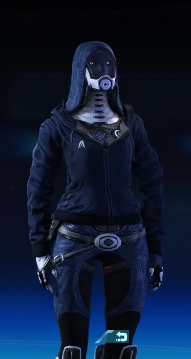 Works with Squadmate Appearance Pack for extra hoodie options and with Children of Rannoch