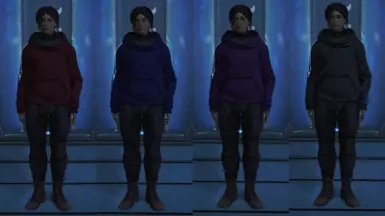 Hoodie w/ Cargos (Femshep)