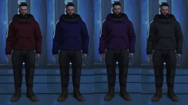 Hoodie w/ Cargos (MShep)