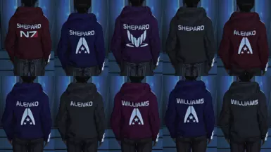Various back designs