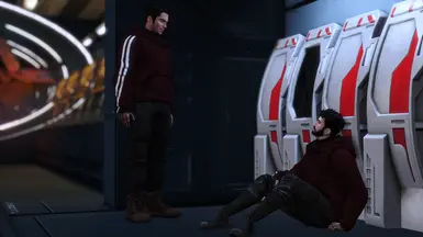 Cleric's MShep &amp; Kaidan - courtesy of clericofshadows