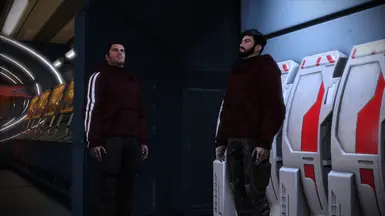 Cleric's MShep &amp; Kaidan - courtesy of clericofshadows