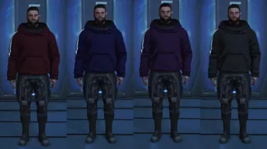 Hoodie w/ Fatigues (MShep)