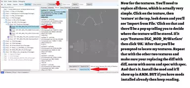 Replacing Textures