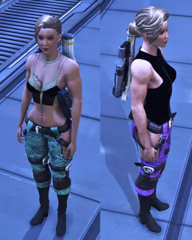 No jacket and a shirt option.