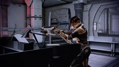 Project engineer with phalanx pistol