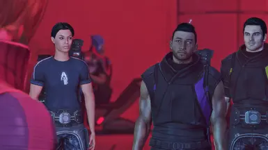 Mira's Shepard and Kaidan