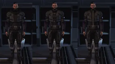 MShep - Armored Fatigues - Spectre - L-&gt;R (Hoodie, Battle Dress, Vest)