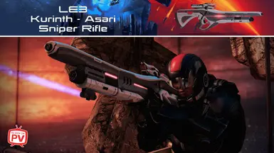 LE3 Kurinth - Asari Sniper Rifle
