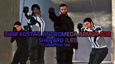 Liam Kosta's Andromeda Armor for Shepard (LE1 - AMM Add-On)