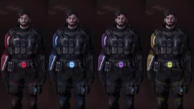 Star Spectre Armor - L-&gt; R (N7, Alliance, Spectre, Terminus) (Male Shepard)
