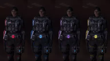 Star Spectre Armor - L-&gt; R (N7, Alliance, Spectre, Terminus) (Female Shepard)
