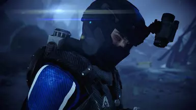 Alliance Star Spectre Helmet (Male Shepard)