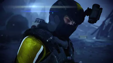 Terminus Star Spectre Helmet (Male Shepard)