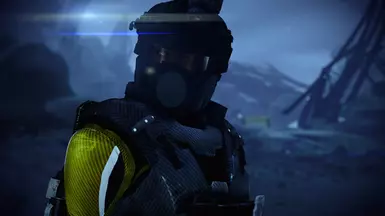 Terminus Star Spectre Helmet (Female Shepard)