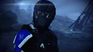 Alliance Commander Helmet (Female Shepard)