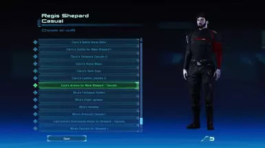 Casual Submenu