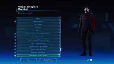 Armor Submenu