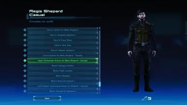 Casual submenu
