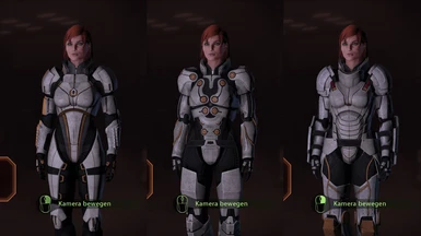 Female Shepard Armors