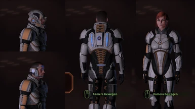 New Helmet, Visor & Armor glow - Fixed Cerberus Logo on Female Shepard N7-Armor
