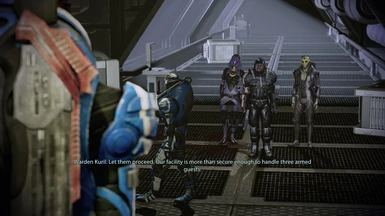 Recruiting Jack with Thane and Tali