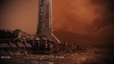 before / after v1 (Mars, ME3)