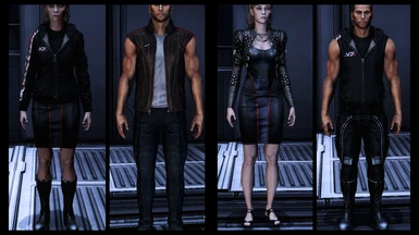 mass effect 3 casual outfits female